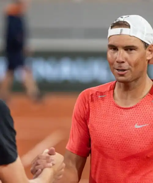 Anche Jannik Sinner celebra Rafael Nadal