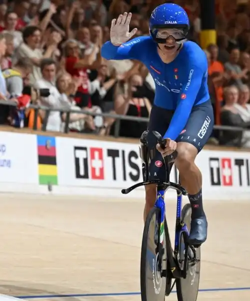 Mondiali su pista, Jonathan Milan oro e record del mondo nell’inseguimento