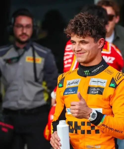 F1: Lando Norris in pole ad Austin, Ferrari in seconda fila