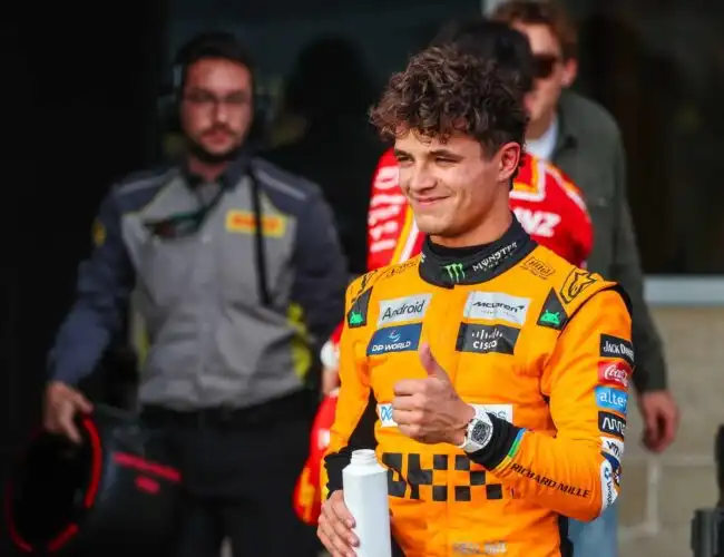 F1: Lando Norris in pole ad Austin, Ferrari in seconda fila