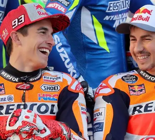 Jorge Lorenzo, maxi elogio a Marc Marquez: “Pensate quanto è bravo”