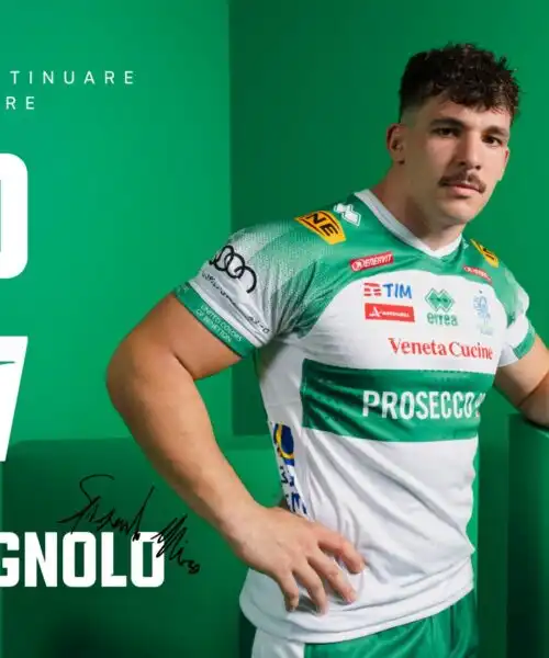 Il Benetton Rugby blinda Mirco Spagnolo