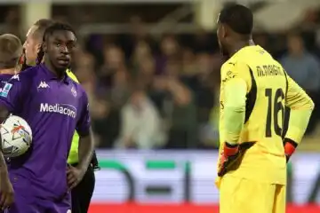 Due rigori sbagliati: primo tempo pazzo tra Fiorentina e Milan