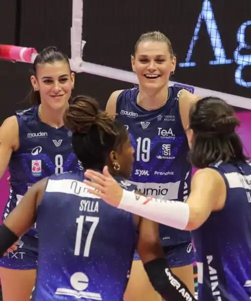 La Vero Volley Milano mette la terza: battuta Chieri