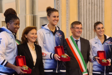 Alessia Orro, Myriam Sylla e Anna Danesi premiate in Villa Reale