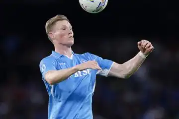 Scott McTominay schietto sugli obiettivi del Napoli