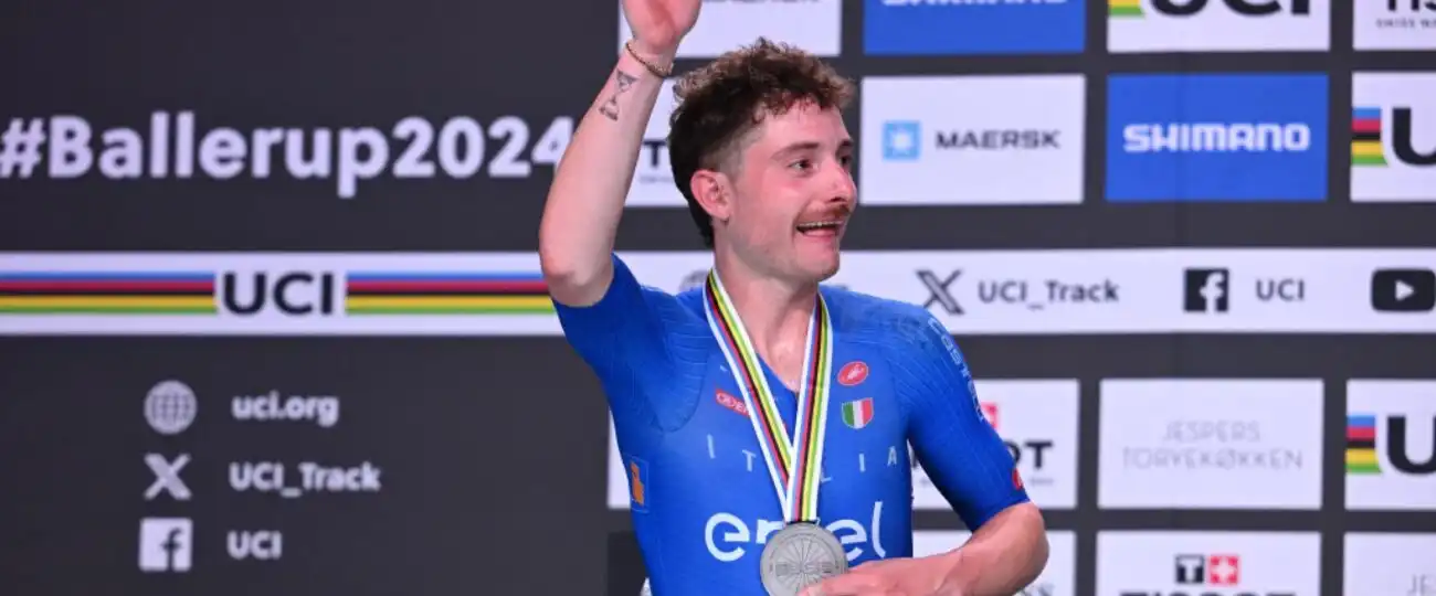 Mondiali su pista, Simone Consonni d’argento nell’Omnium