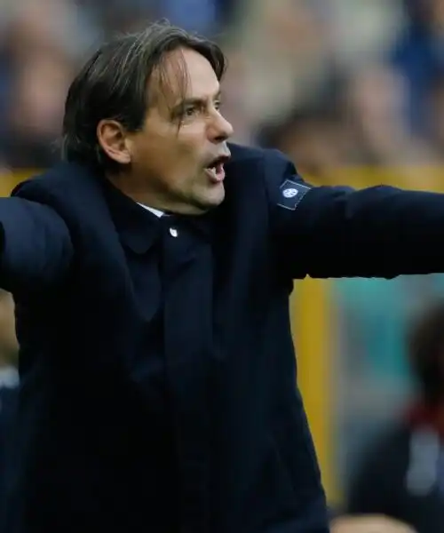 Simone Inzaghi perentorio sull’insegimento al Napoli