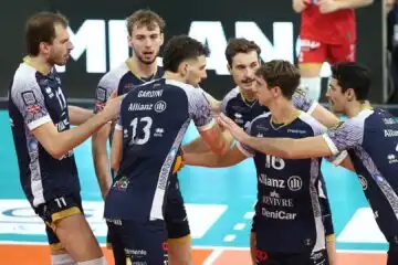 Superlega, vittoria con qualche patema per Milano con Grottazzolina