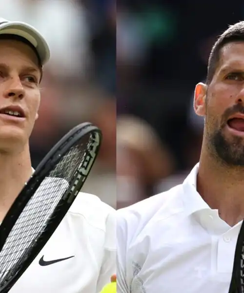 Novak Djokovic spedisce un avvertimento a Jannik Sinner: le foto