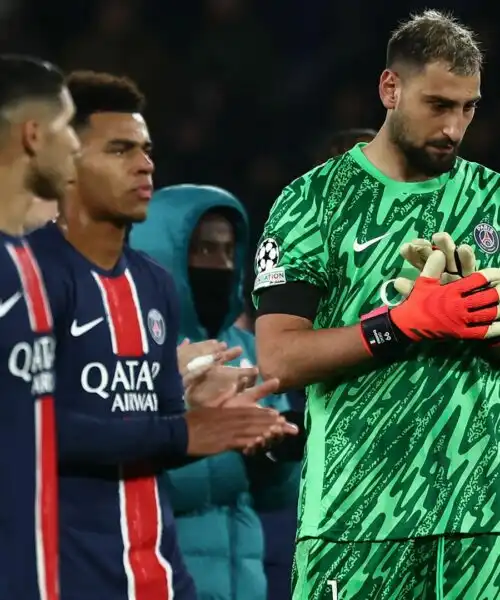 Donnarumma sempre più sotto accusa: appello dei tifosi a Luis Enrique. Foto