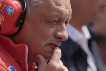 Ferrari, Frederic Vasseur concentrato sulle previsioni meteo a Interlagos