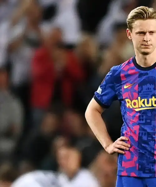 Frenkie de Jong sostituito da un altro olandese: il piano del Barcellona in foto