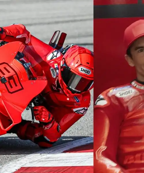 Le immagini dell’esordio di Marc Marquez sulla Ducati ufficiale