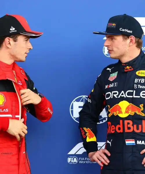 Charles Leclerc e Max Verstappen, nuovo clima: parole di rispetto tra i due