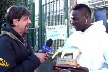 Tapiro d’Oro a Mario Balotelli dopo l’arrivo di Patrick Vieira al Genoa