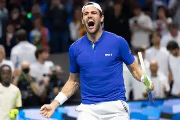 Coppa Davis, la felicità di Matteo Berrettini