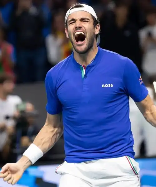 Coppa Davis, la felicità di Matteo Berrettini