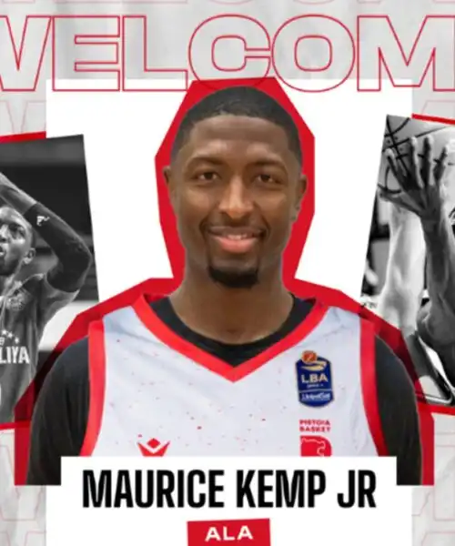 Maglia biancorossa per Maurice Kemp