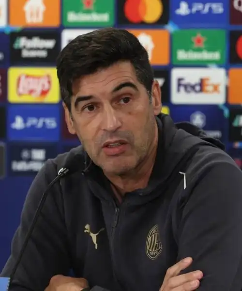 Paulo Fonseca non ci sta e non si sbilancia su Leao