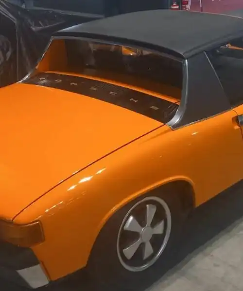 Un po’ Porsche un po’ Volkswagen la 914/6: le foto