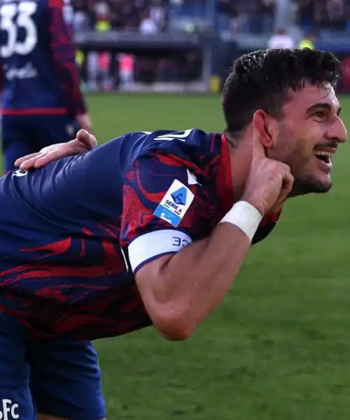 Riccardo Orsolini fa festeggiare Bologna: 1-0 al Lecce