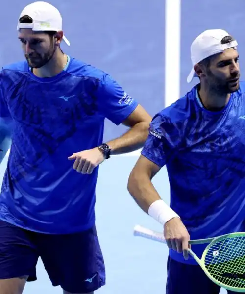 ATP Finals: Simone Bolelli e Andrea Vavassori rimandati all’ultima giornata