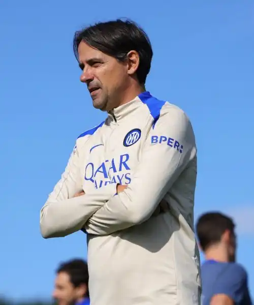 Simone Inzaghi non si nasconde sulla sfida contro il Napoli