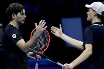 Taylor Fritz ha un motivo per sorridere nonostante il ko con Jannik Sinner