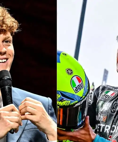 Jannik Sinner fa una confessione su Valentino Rossi