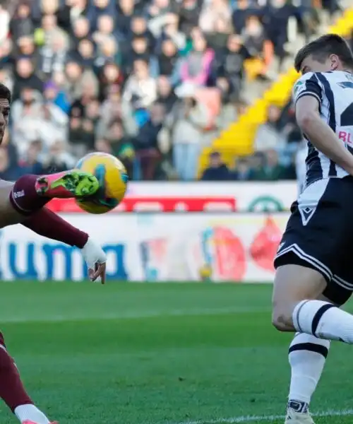 Serie A: rimonta lampo del Torino ad Udine