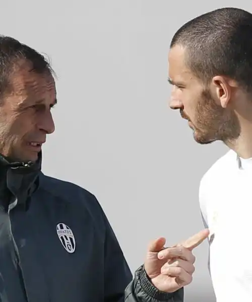 Leonardo Bonucci senza freni su Allegri e Szczesny