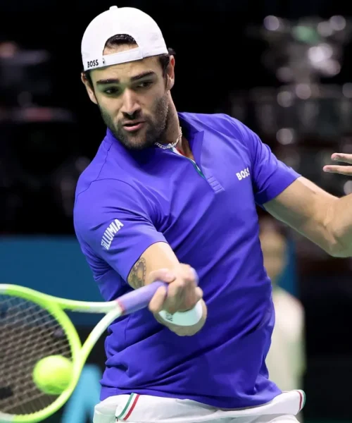 Matteo Berrettini, allenamento a sorpresa con Carlos Alcaraz