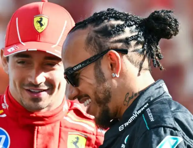 L’arrivo di Lewis Hamilton in Ferrari mette pressione positiva a Charles Leclerc