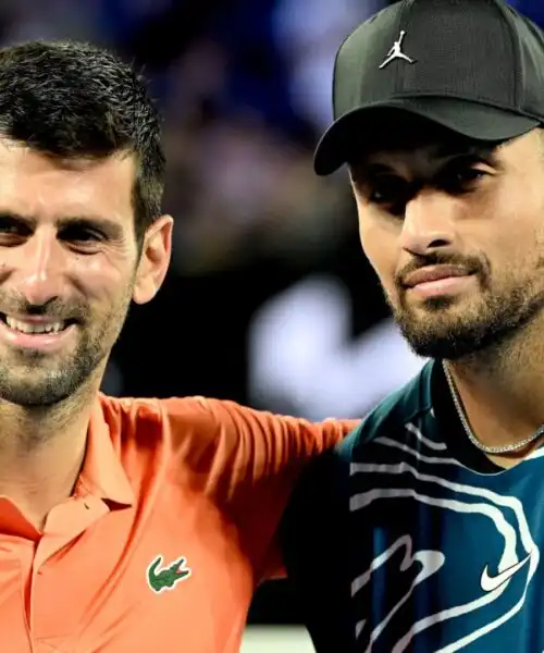 Nick Kyrgios, “alleanza” con Novak Djokovic: l’annuncio