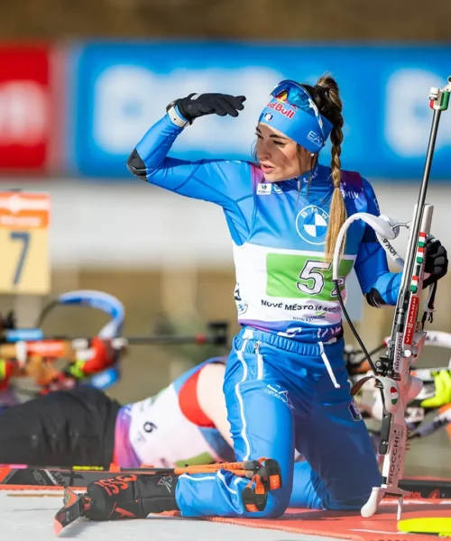 Dorothea Wierer, Top 10 nonostante due errori