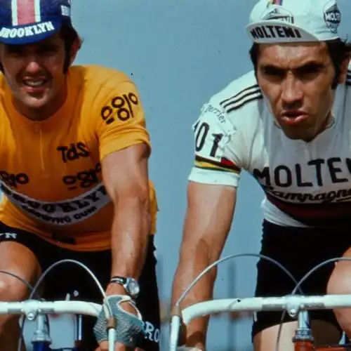 Eddy Merckx e Roger De Vlaeminck ricordano commossi Rik Van Looy