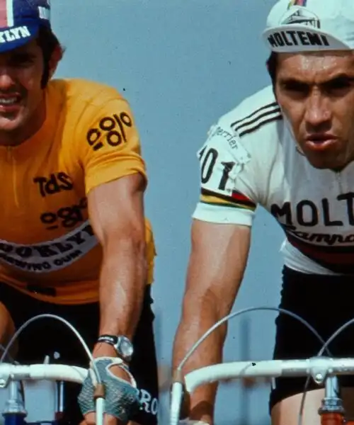 Eddy Merckx e Roger De Vlaeminck ricordano commossi Rik Van Looy