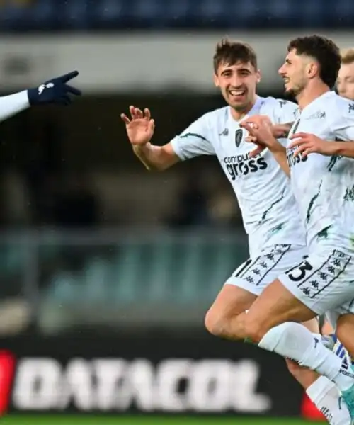 Empoli, colpaccio per la salvezza in casa del Verona