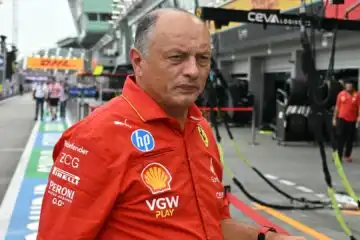 Ferrari, Frederic Vasseur allontana la pressione