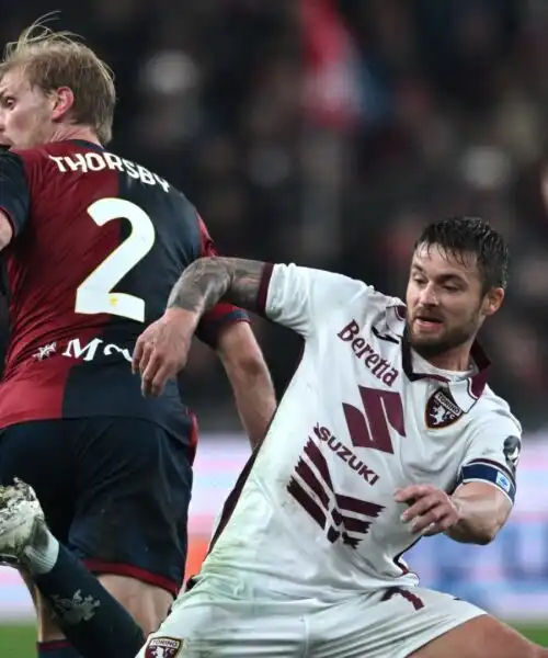 Un punto a testa per Genoa e Torino