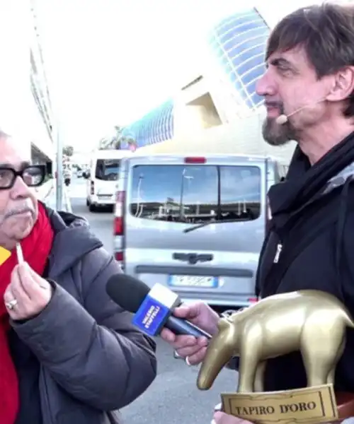 Con Guillermo Mariotto va in frantumi il Tapiro d’oro