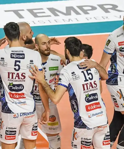 Ritorno vincente in Superlega per Trento