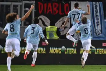 La Lazio rialza la testa a Lecce