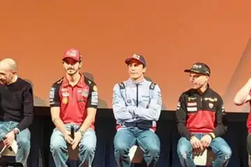 Marc Marquez alla festa Ducati: “Il riferimento è Bagnaia”