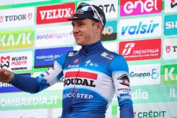 Remco Evenepoel aggiorna sulle sue condizioni