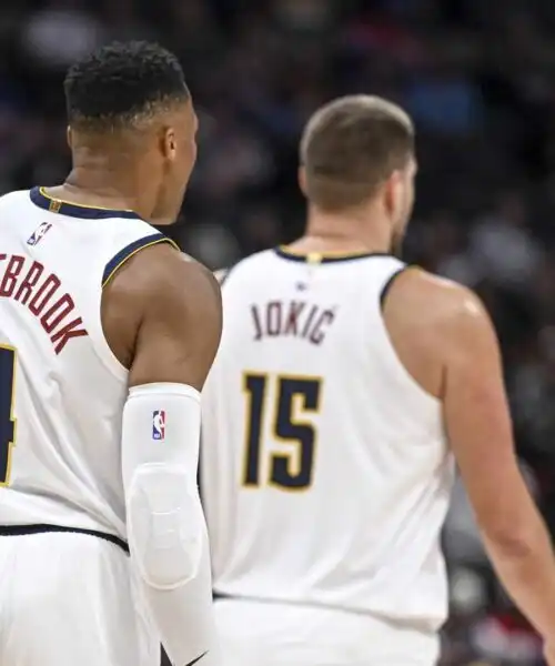 NBA: Jokic e Westbrook show, Denver ringrazia