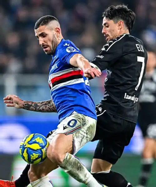 La Samp ferma lo Spezia, il Sassuolo suona la sesta e torna in testa