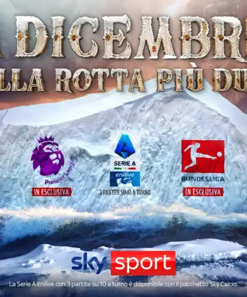 Sky Sport presenta il suo menù delle feste