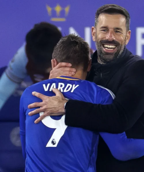 Van Nistelrooy-Vardy, c’è subito grande intesa: le foto